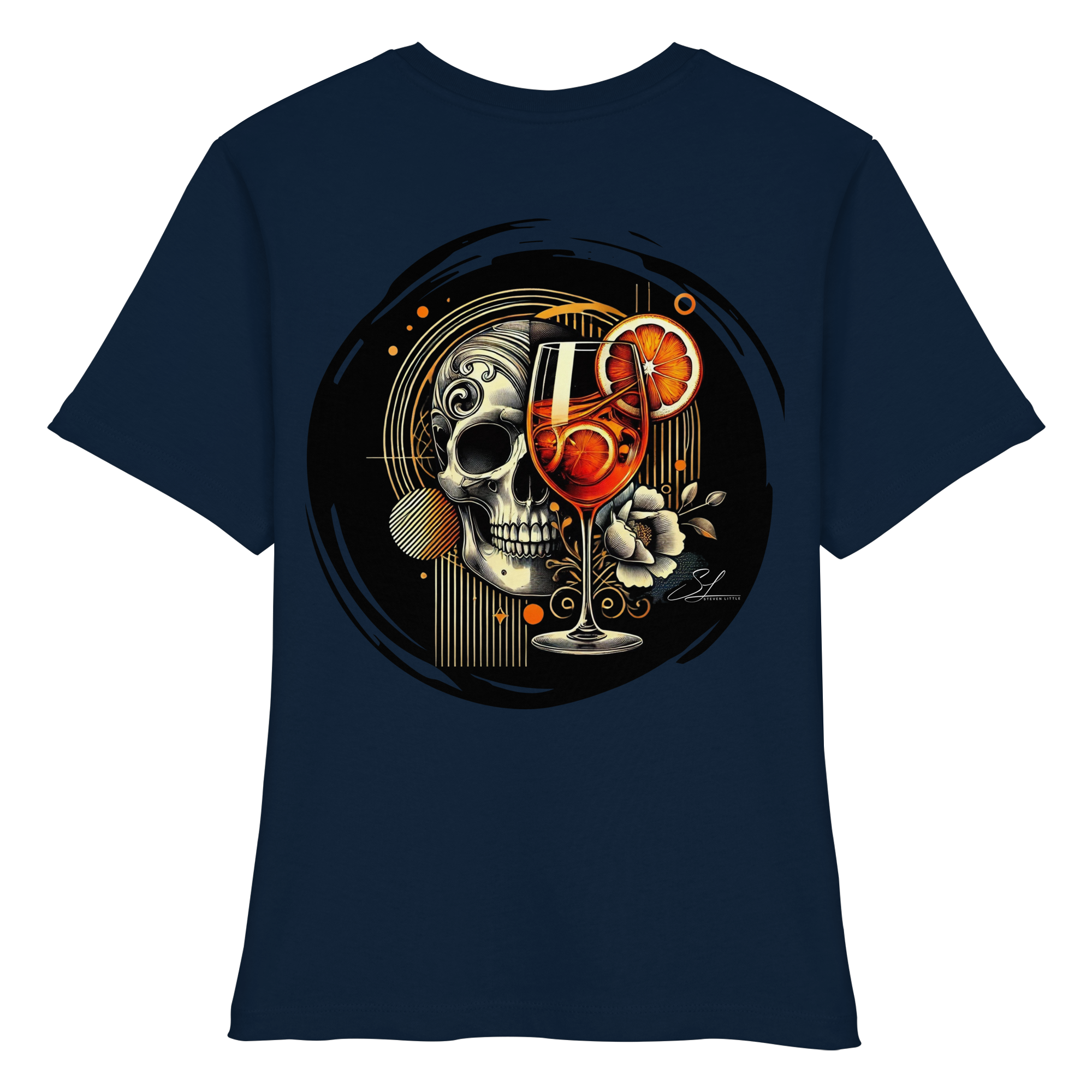 Spirit of the night - Fitted Ladies Organic Shirt