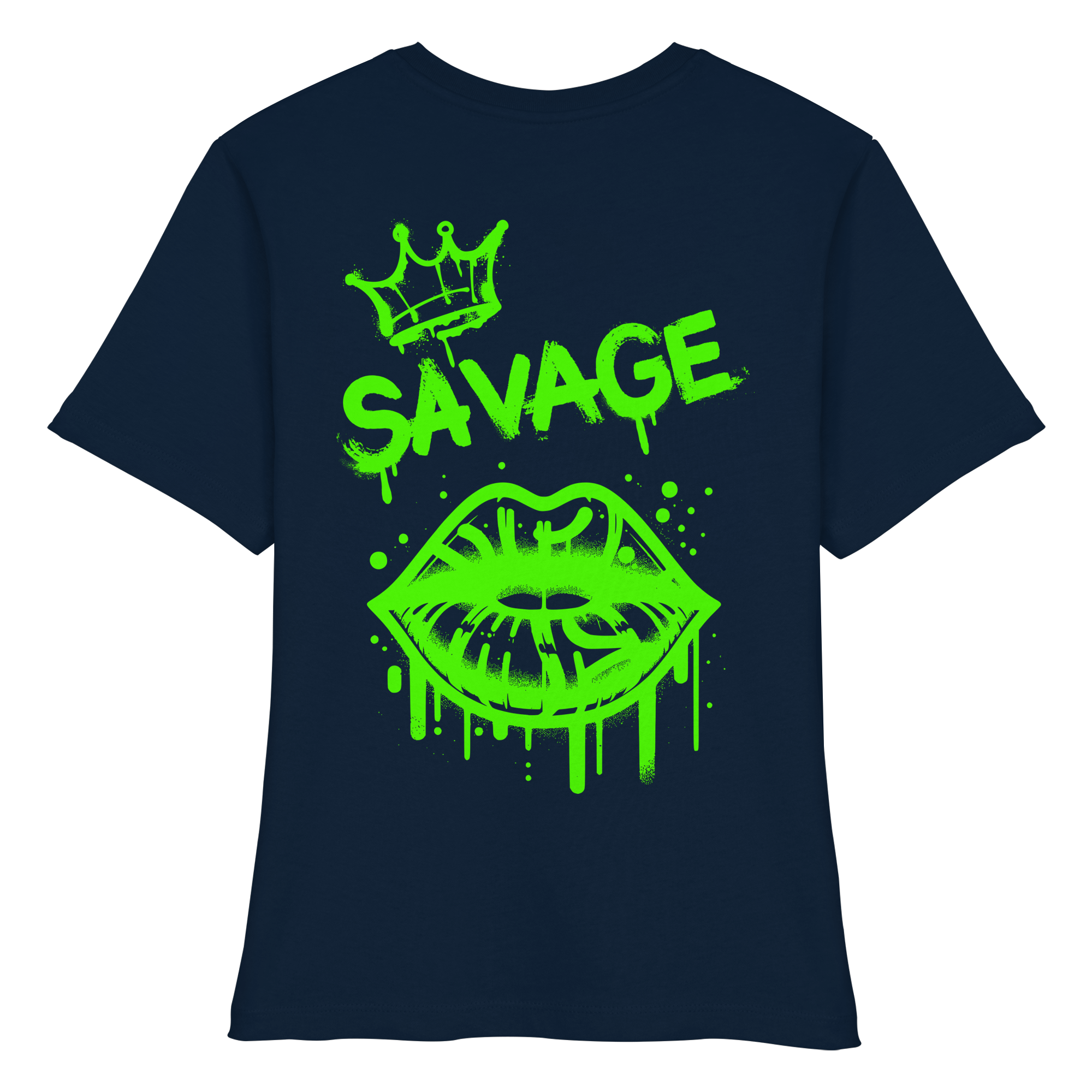 Kiss of Attitude - Fitted Ladies Organic Shirt