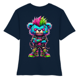 Punk Neon Teddy - Chemise bio ajustée pour femme