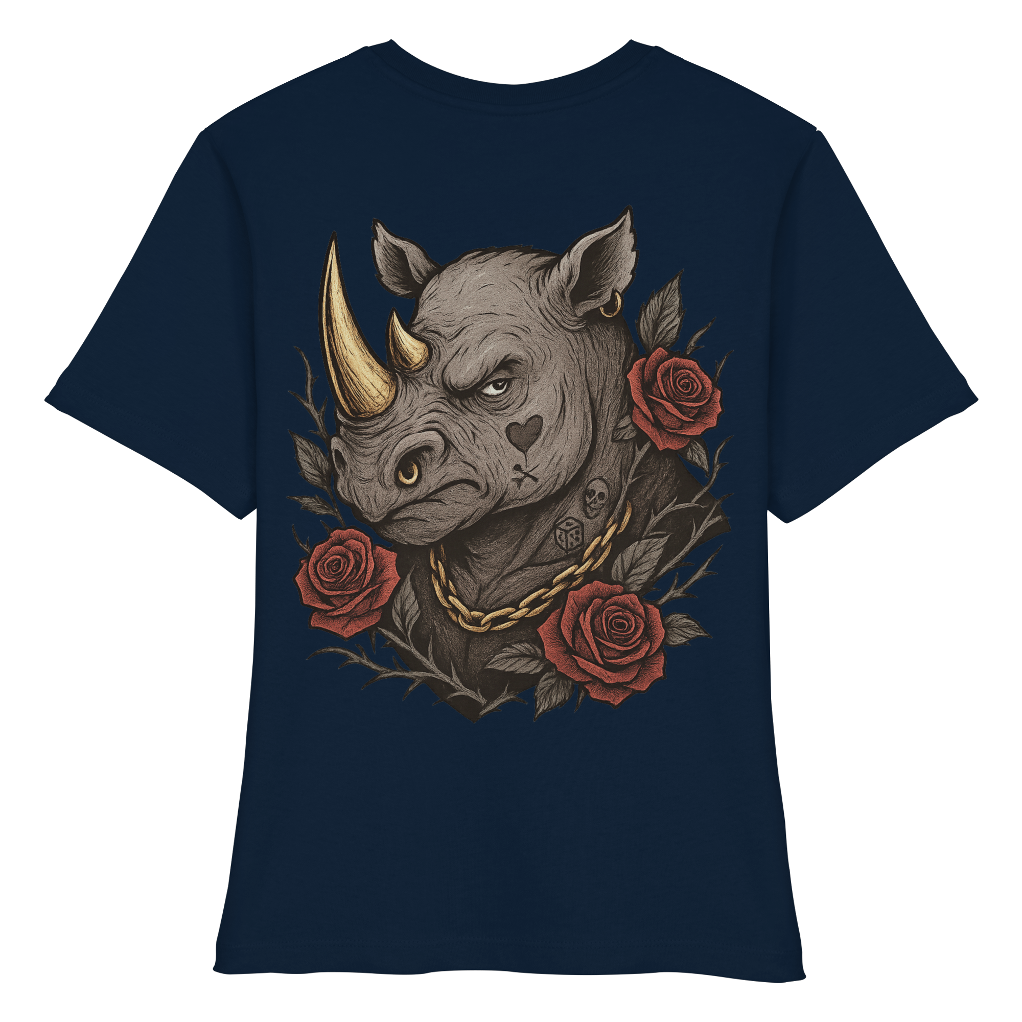 Inked Rhino - Fitted Ladies Organic Shirt