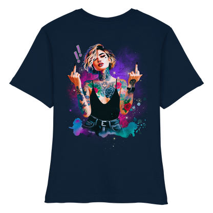 Rebel Rose - Fitted Ladies Organic Shirt