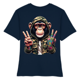 Jungle Ink Monkey - Fitted Ladies Organic Shirt