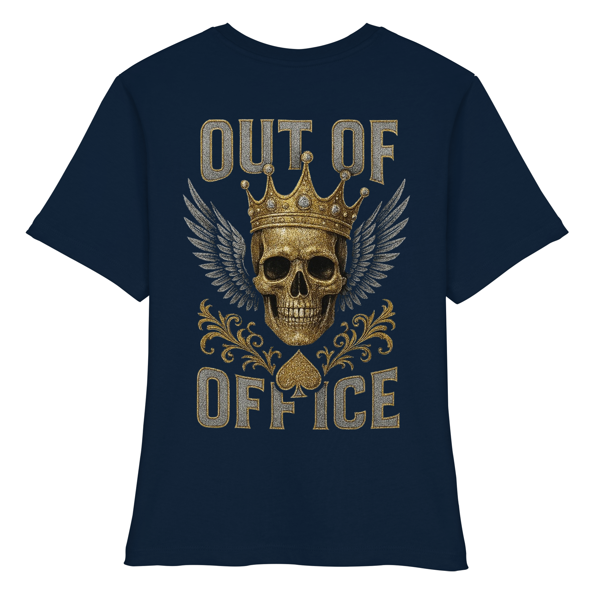 King out of Office - Fitted Ladies Organic Shirt