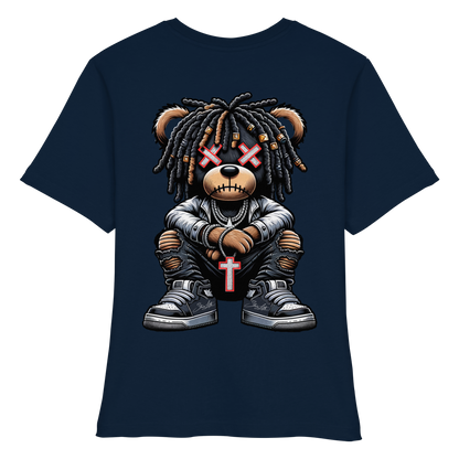 Bad Ass Teddy - Fitted Ladies Organic Shirt