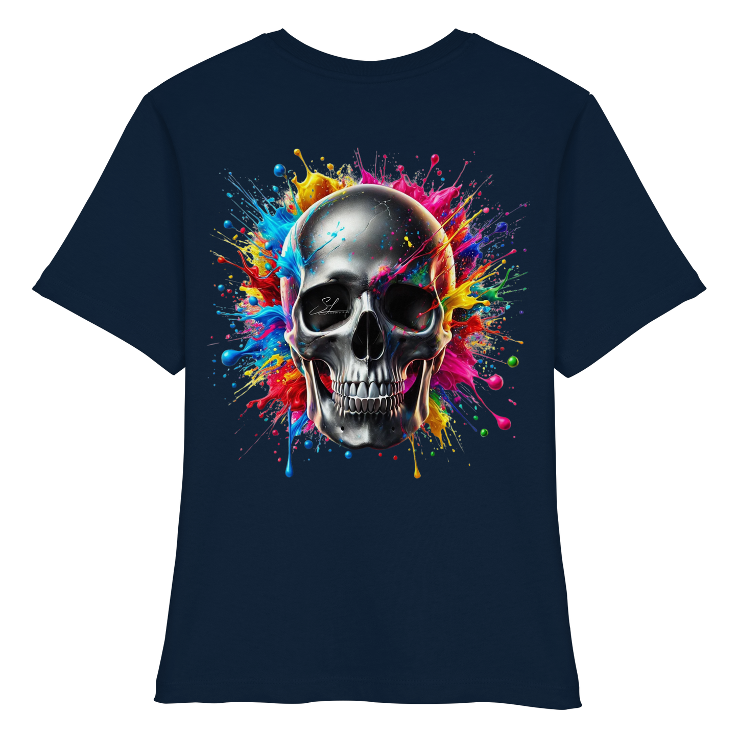 Explosion of Life - Fitted Ladies Organic Shirt