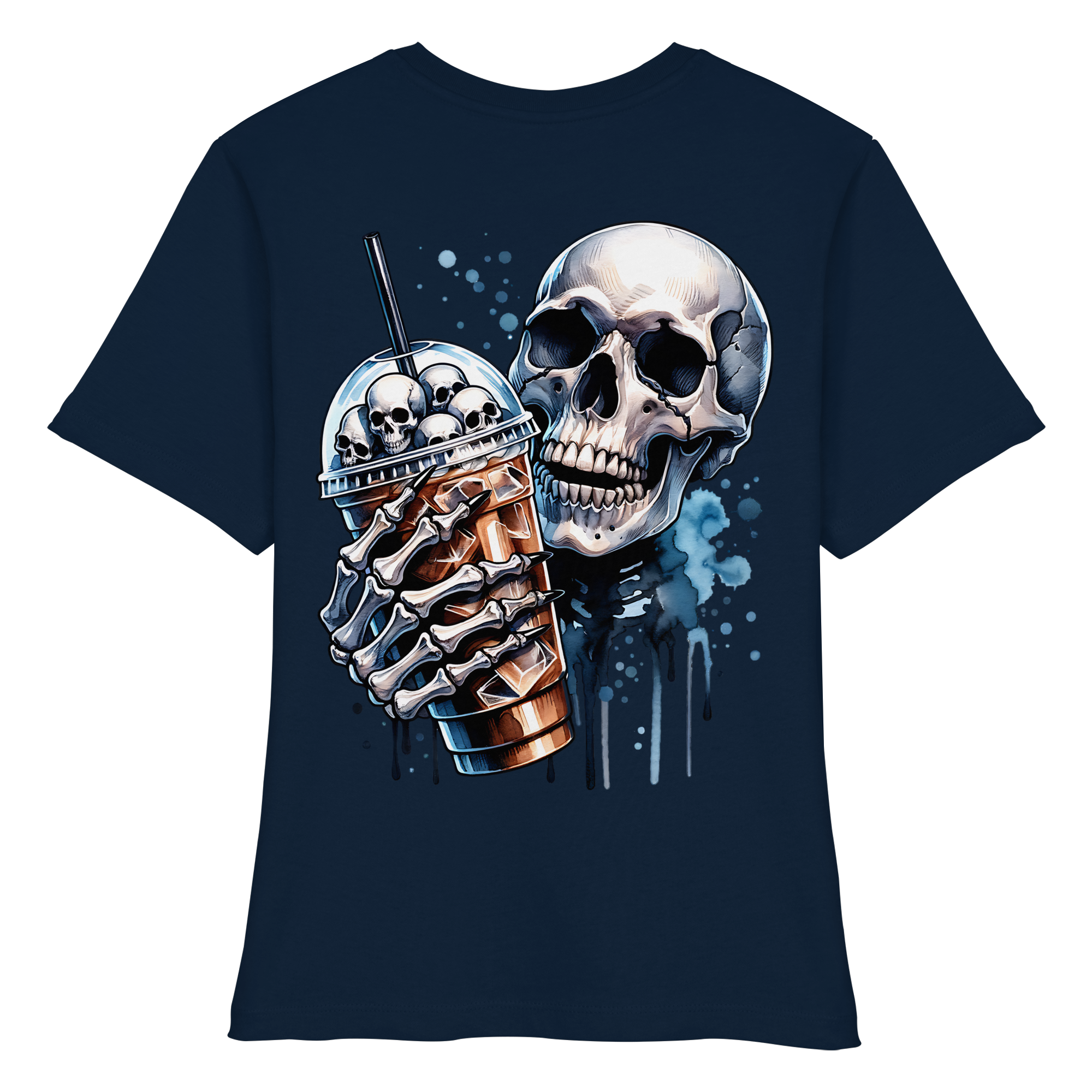 Chill Skull - Fitted Ladies Organic Shirt