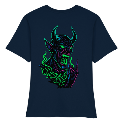 Neon Hellfire - Fitted Ladies Organic Shirt
