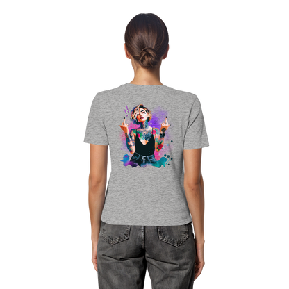 Rebel Rose - Fitted Ladies Organic Shirt