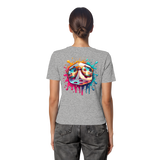 Sunset Vibes Dice - Fitted Ladies Organic Shirt