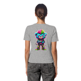 Punk Neon Teddy - Chemise bio ajustée pour femme