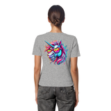 Funky Unicorn - Chemise bio ajustée pour femme