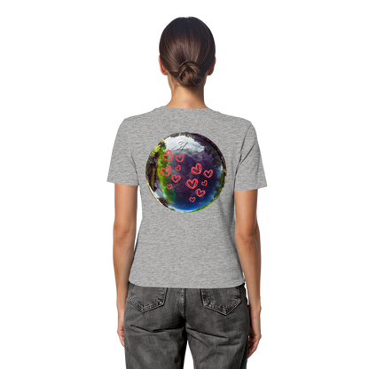 Love our World - Fitted Ladies Organic Shirt