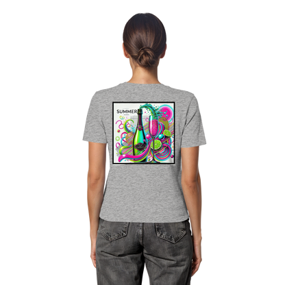 Neon Fresh - Fitted Ladies Organic Shirt