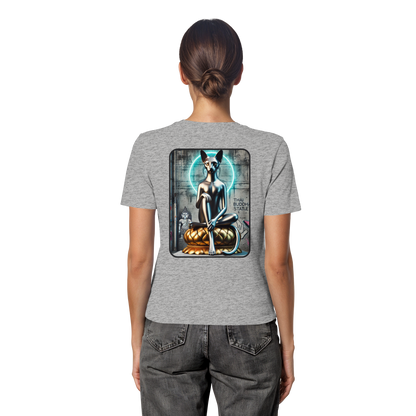 Mystic Cat - Fitted Ladies Organic Shirt