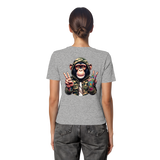 Jungle Ink Monkey - Fitted Ladies Organic Shirt