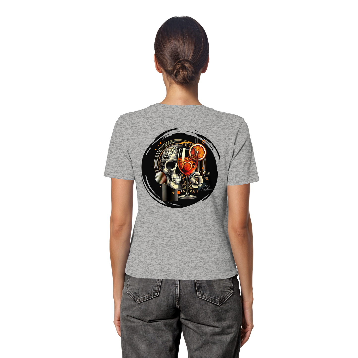 Spirit of the night - Fitted Ladies Organic Shirt
