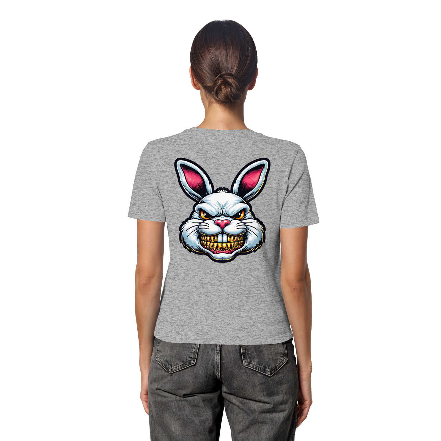 Tooth Bunny - Fitted Ladies Organic Shirt