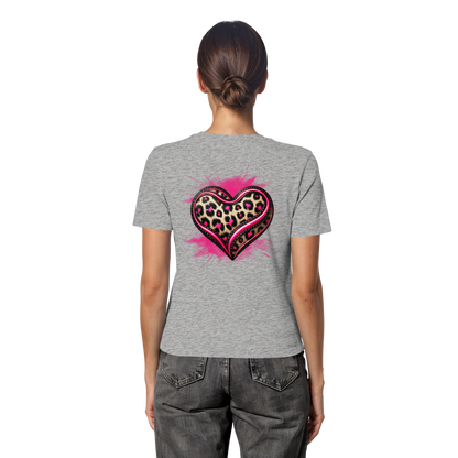Wild Heart - Fitted Ladies Organic Shirt