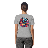 Glow Skull - Chemise bio ajustée pour femme