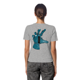 Statement Hand - Fitted Ladies Organic Shirt