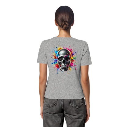 Explosion of Life - Fitted Ladies Organic Shirt