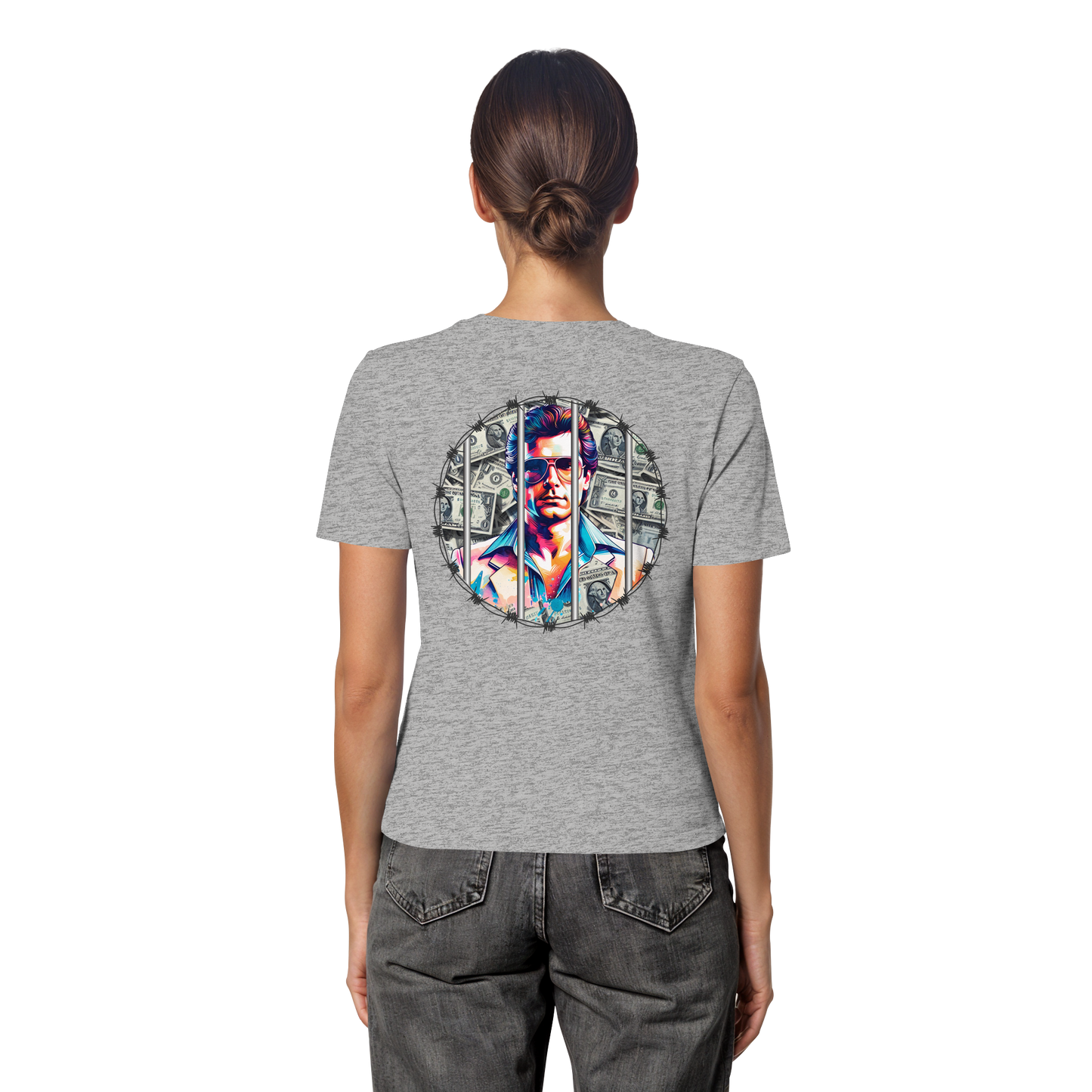 Money Maker - Fitted Ladies Organic Shirt