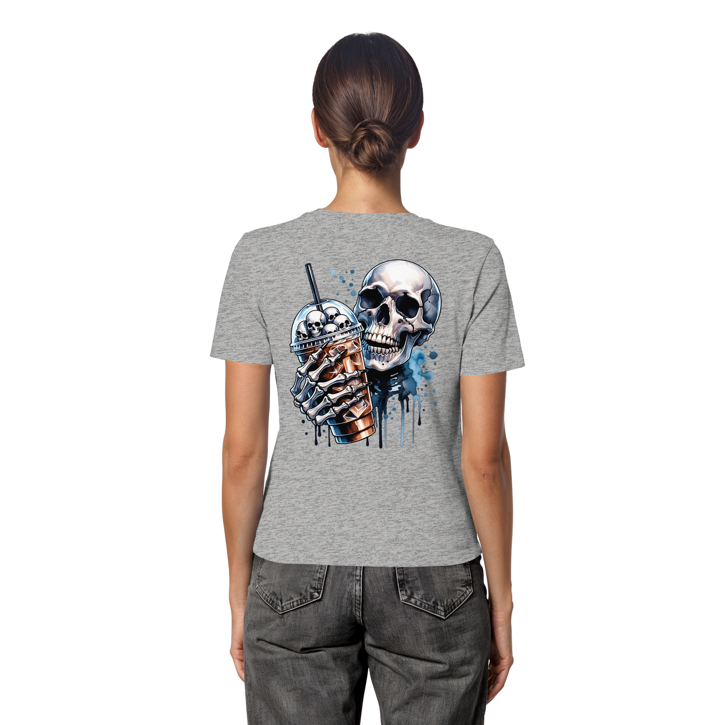 Chill Skull - Fitted Ladies Organic Shirt