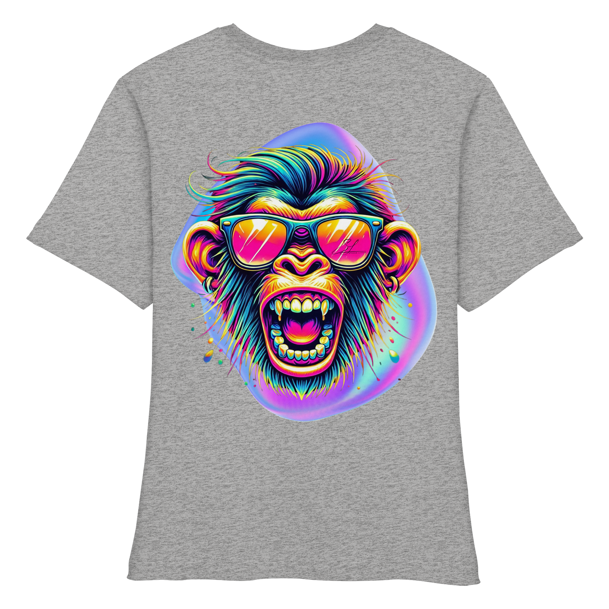 Crazy Chimp - Chemise bio ajustée pour femme