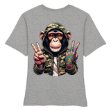 Jungle Ink Monkey - Fitted Ladies Organic Shirt