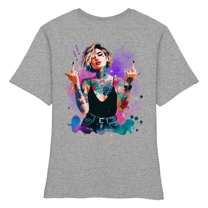 Rebel Rose - Fitted Ladies Organic Shirt