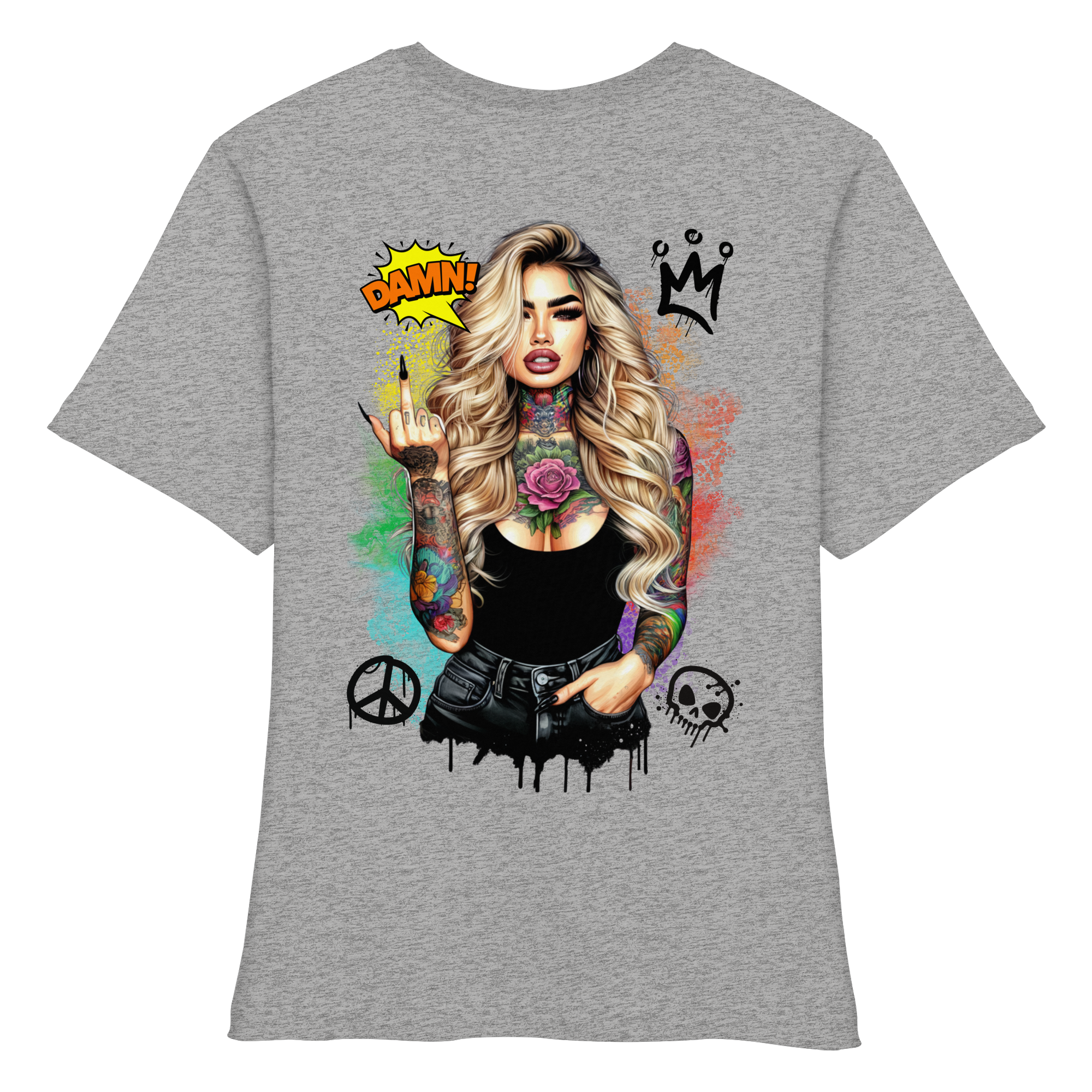 Ink Queen - Fitted Ladies Organic Shirt