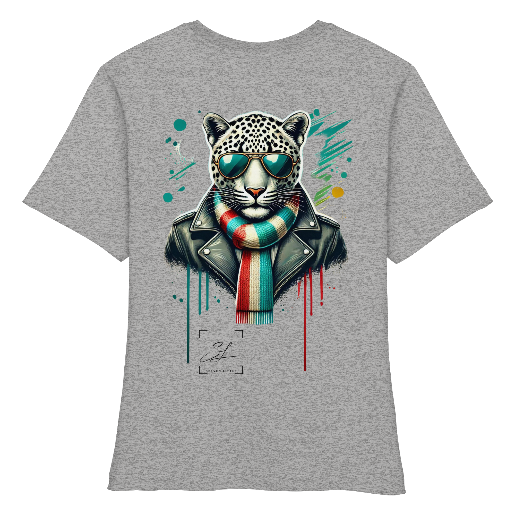 Urban Leopard - Fitted Ladies Organic Shirt