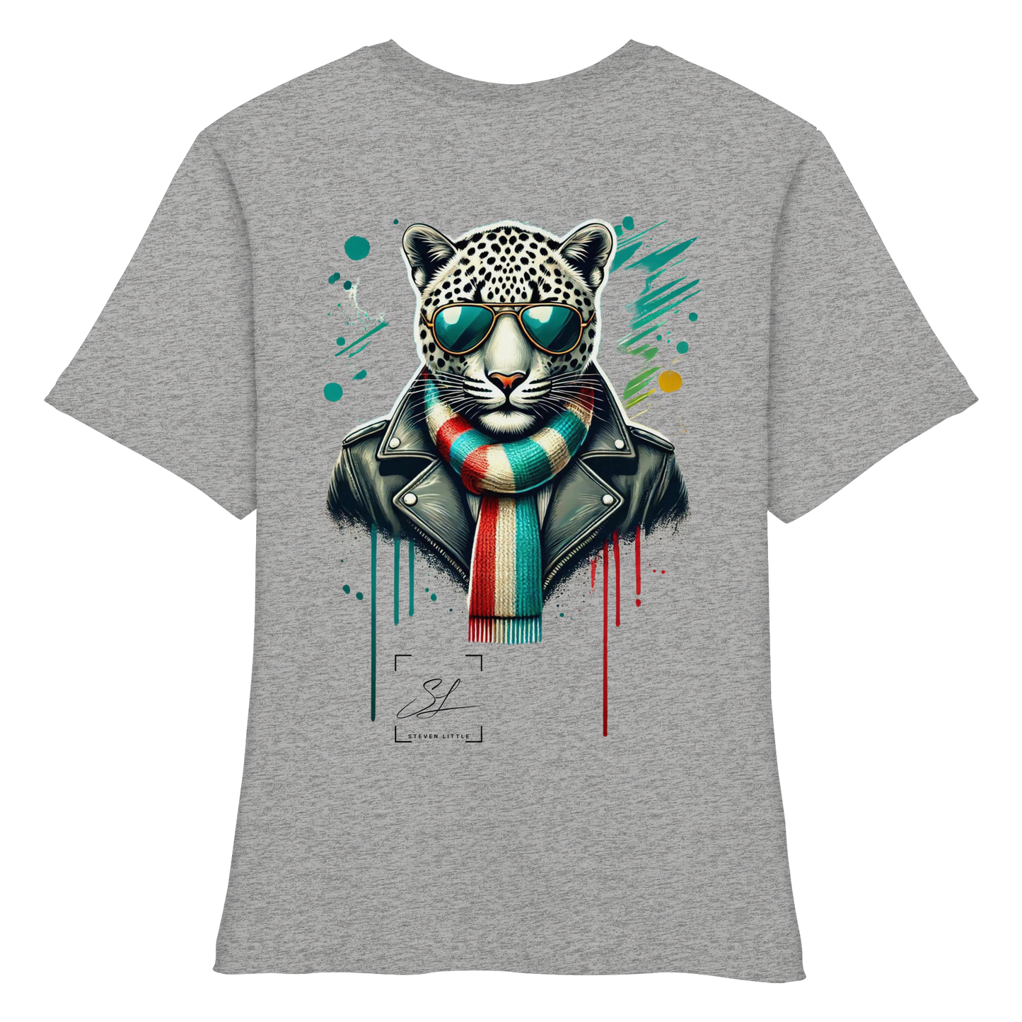 Urban Leopard - Fitted Ladies Organic Shirt