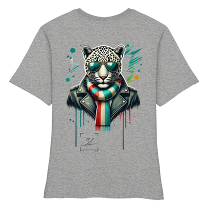 Urban Leopard - Fitted Ladies Organic Shirt