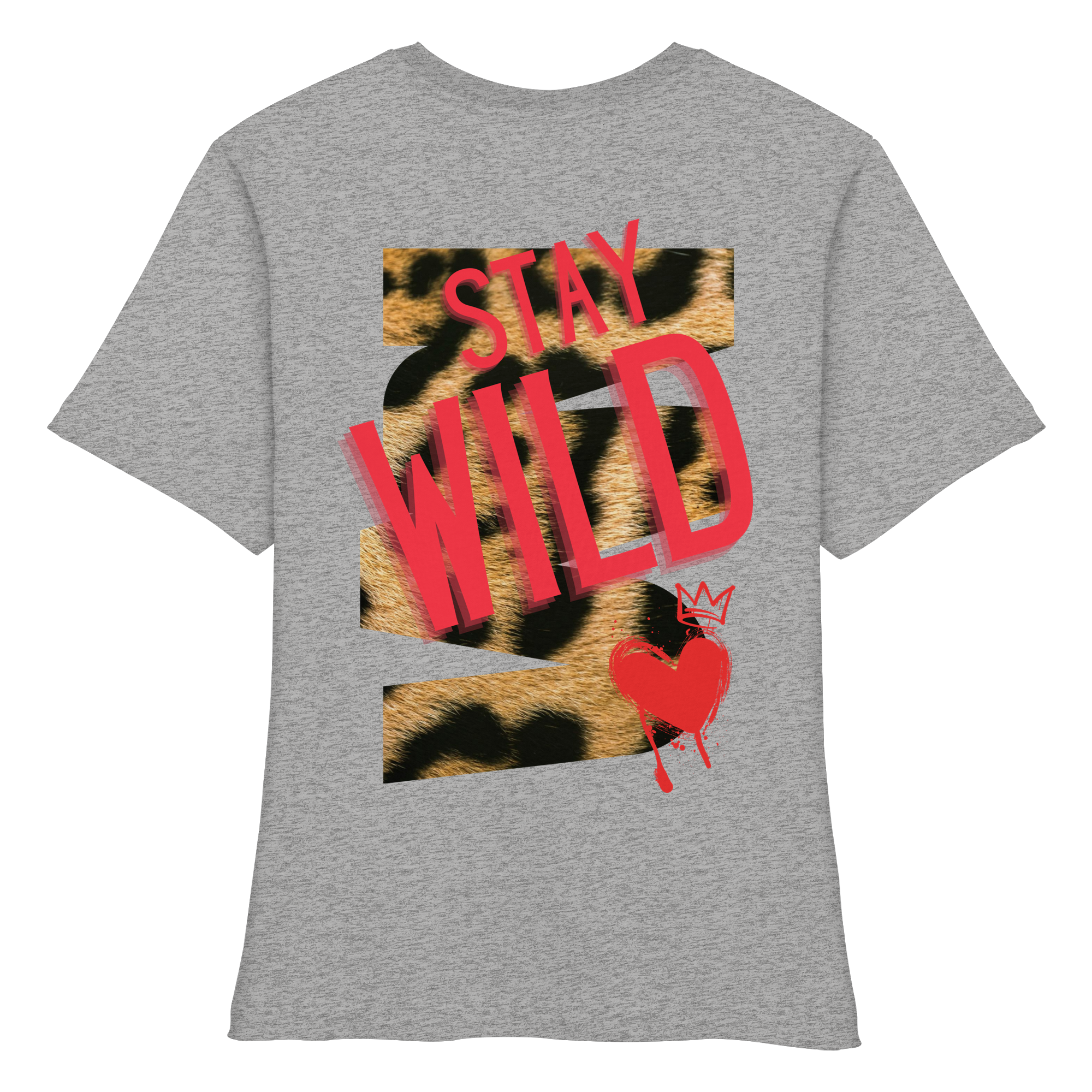 Stay Wild - Fitted Ladies Organic Shirt