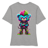 Punk Neon Teddy - Chemise bio ajustée pour femme