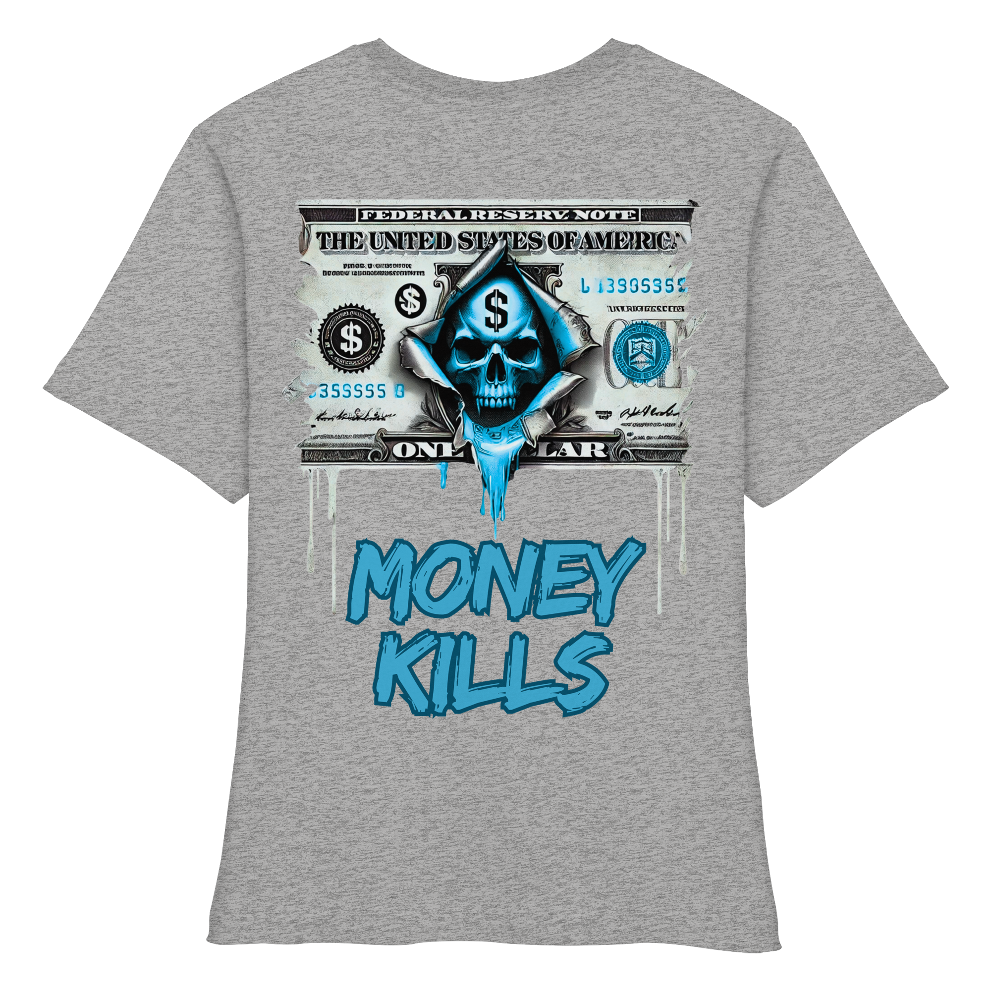 Money Kills - Fitted Ladies Organic Shirt