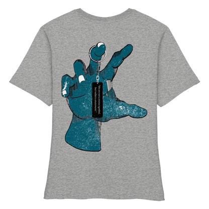 Statement Hand - Fitted Ladies Organic Shirt