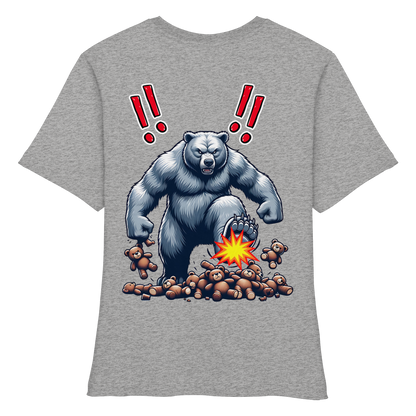 Teddy Terror - Fitted Ladies Organic Shirt