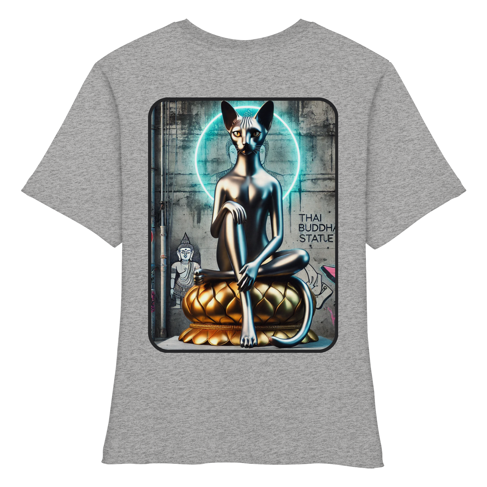 Mystic Cat - Fitted Ladies Organic Shirt