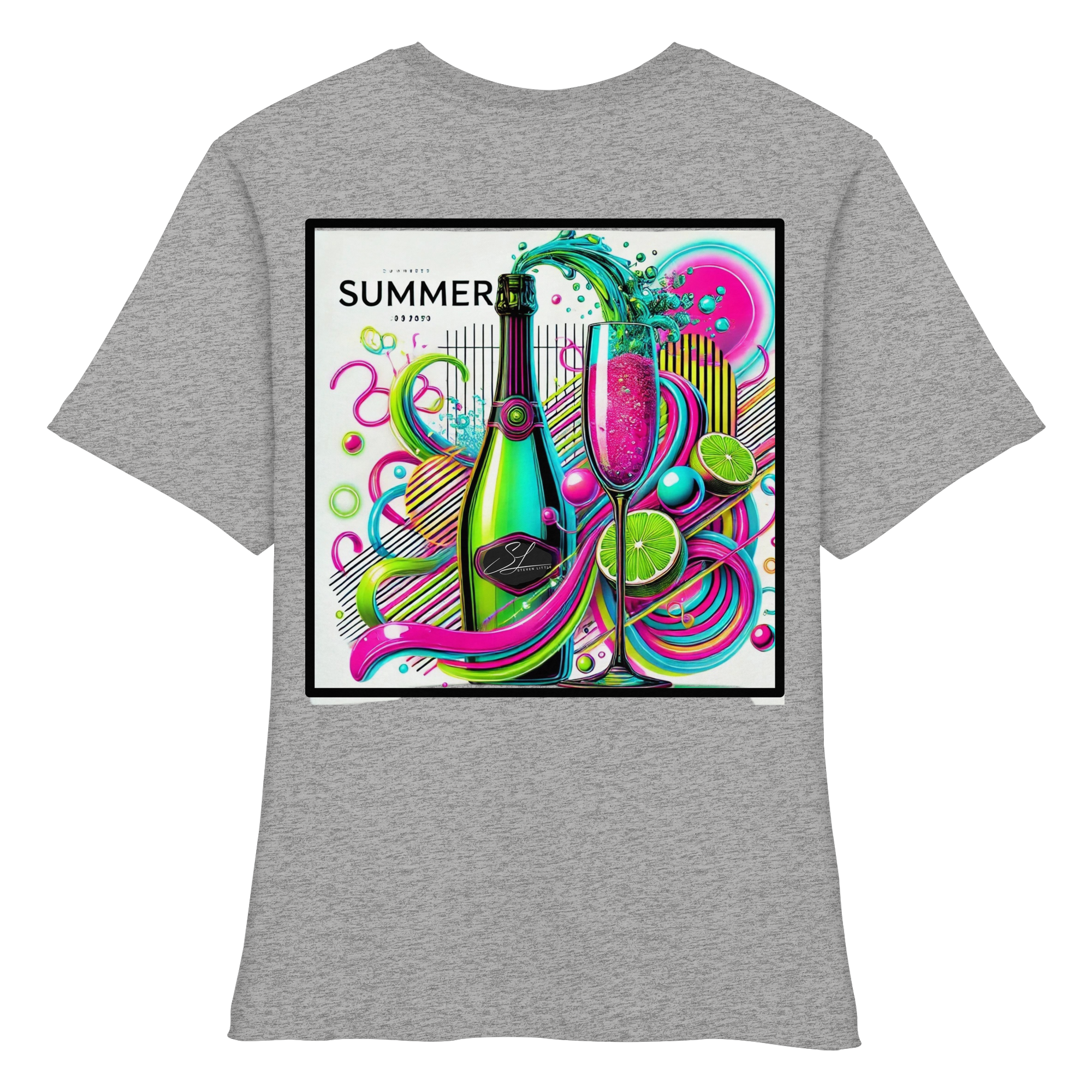 Neon Fresh - Fitted Ladies Organic Shirt