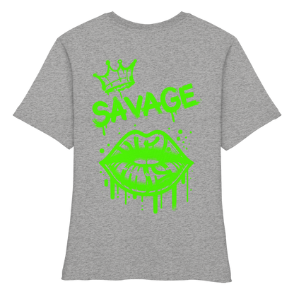 Kiss of Attitude - Fitted Ladies Organic Shirt