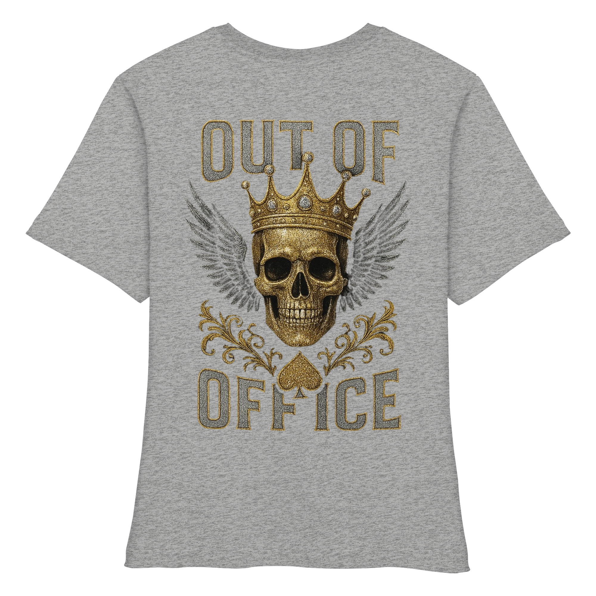 King out of Office - Fitted Ladies Organic Shirt