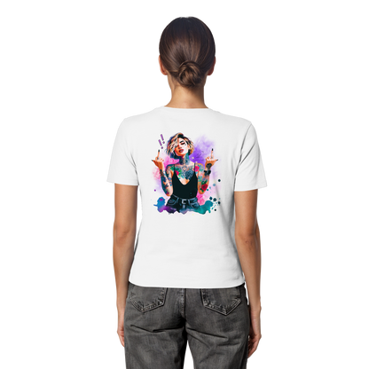 Rebel Rose - Fitted Ladies Organic Shirt