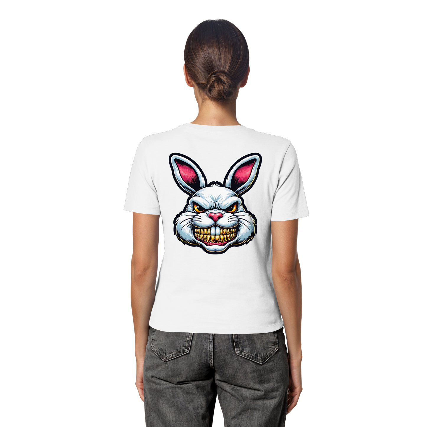 Tooth Bunny - Fitted Ladies Organic Shirt