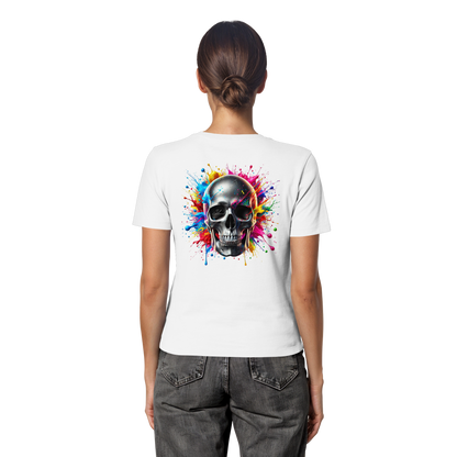 Explosion of Life - Fitted Ladies Organic Shirt