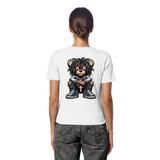 Bad Ass Teddy - Fitted Ladies Organic Shirt