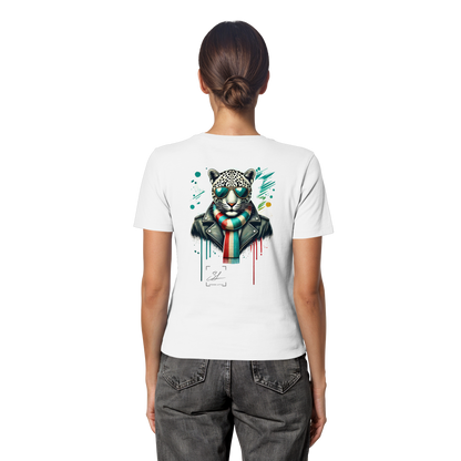 Urban Leopard - Fitted Ladies Organic Shirt