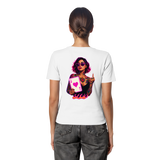 Queen of Hearts - Fitted Ladies Organic Shirt