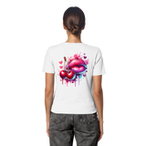 Cherry Kisses - Fitted Ladies Organic Shirt